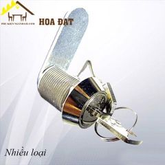 Khóa tủ T.6 (hình tròn,đầu hơi thoi)- K3023T