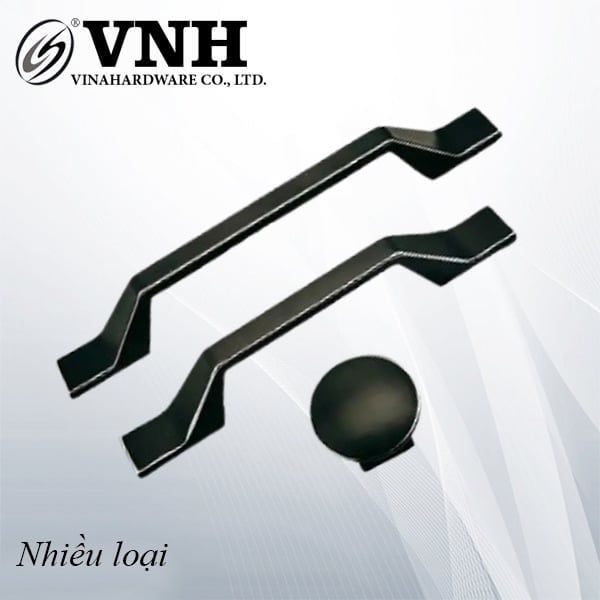 Tay nắm dài Vinahardware, màu đen - HD01024B128
