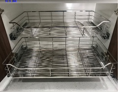 Rổ Chén Dĩa Xoong Nồi kích thước 870x500x160mm Inox 304 VNH00201-VNH00201