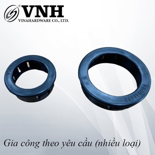 Pat ( bas) nhựa nẹp dây cáp Vinahardware màu đen NC25B