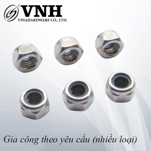 Tán keo, inox304 - DN6IN