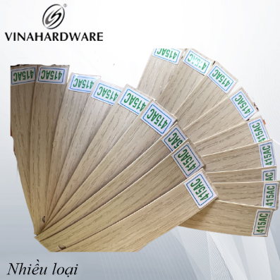 Nẹp chỉ PVC dán cạnh gỗ 415AC Vina - VNH415AC-VNH415AC