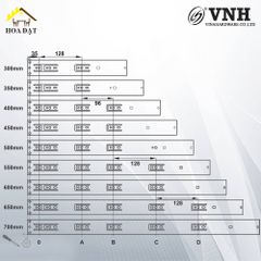 Ray bi 3 tầng Vinahardware, nhấn mở - BBS03300HL