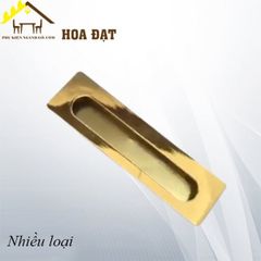 Tay nắm âm, màu vàng bóng Vinahardware - HD0626V96