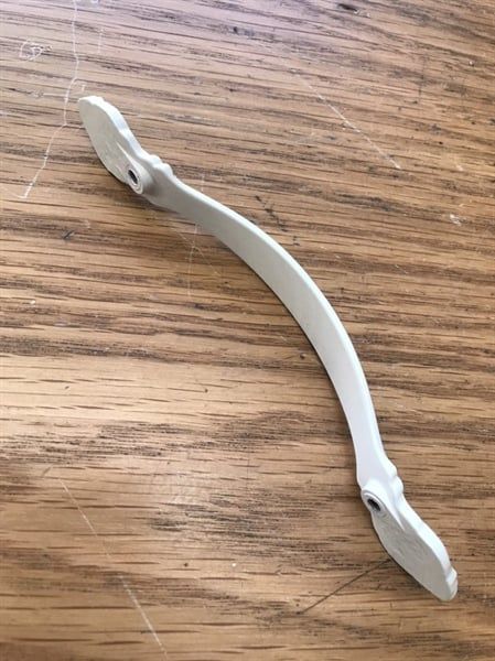 Tay nắm tủ hợp kim Vinahardware, màu trắng - HD11T128