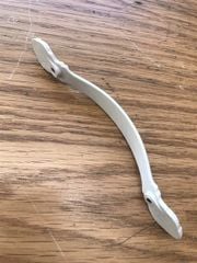 Tay nắm tủ hợp kim Vinahardware, màu trắng - HD11T128