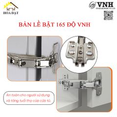 Bản lề bật 165 độ Vinahardware H9986A15
