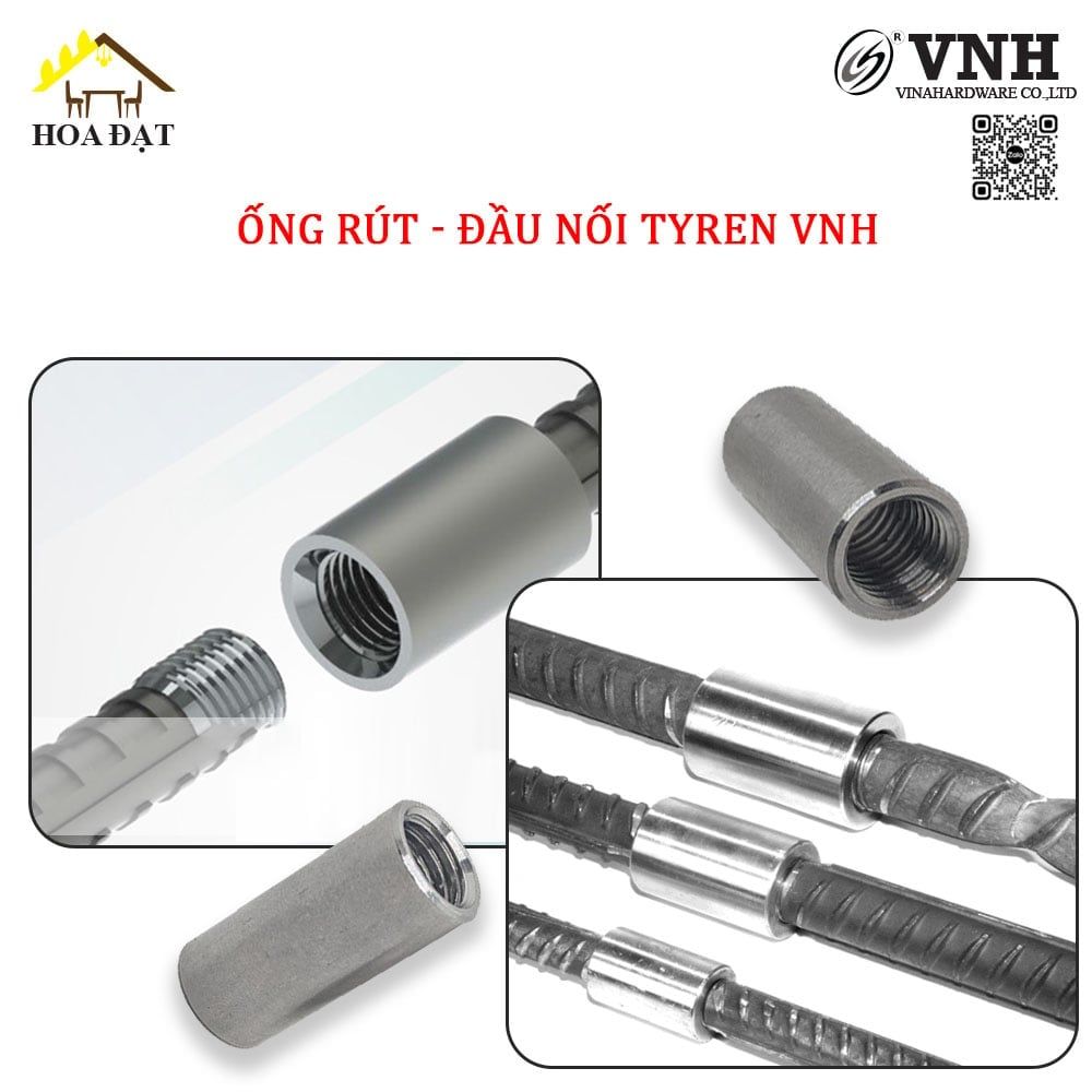 Ống rút hàn khung bàn ghế Vinahardware-TRM613Z - HDFA558