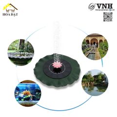 Đài phun nước hoa sen năng lượng mặt trời PF0016