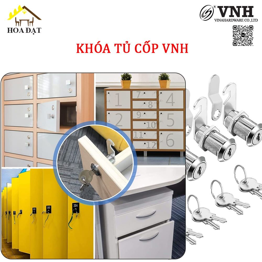 Khóa tủ cốp Vinahardware - KT0040HM