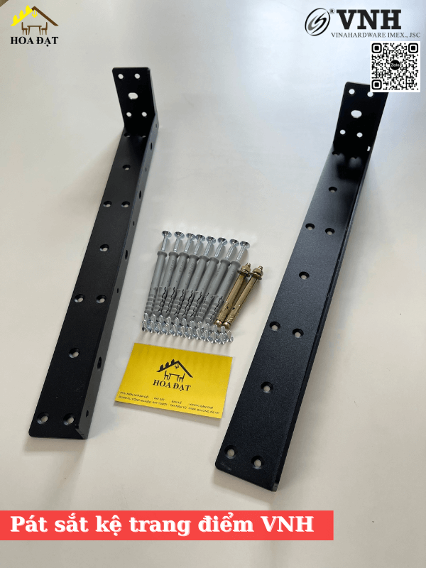 Pat (Bas) sắt bàn trang điểm Vinahardware, sơn đen mờ - VNH4501013