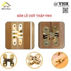 Bản lề chữ thập Vinahardware, kích thước 13x40mm - H1340Z1