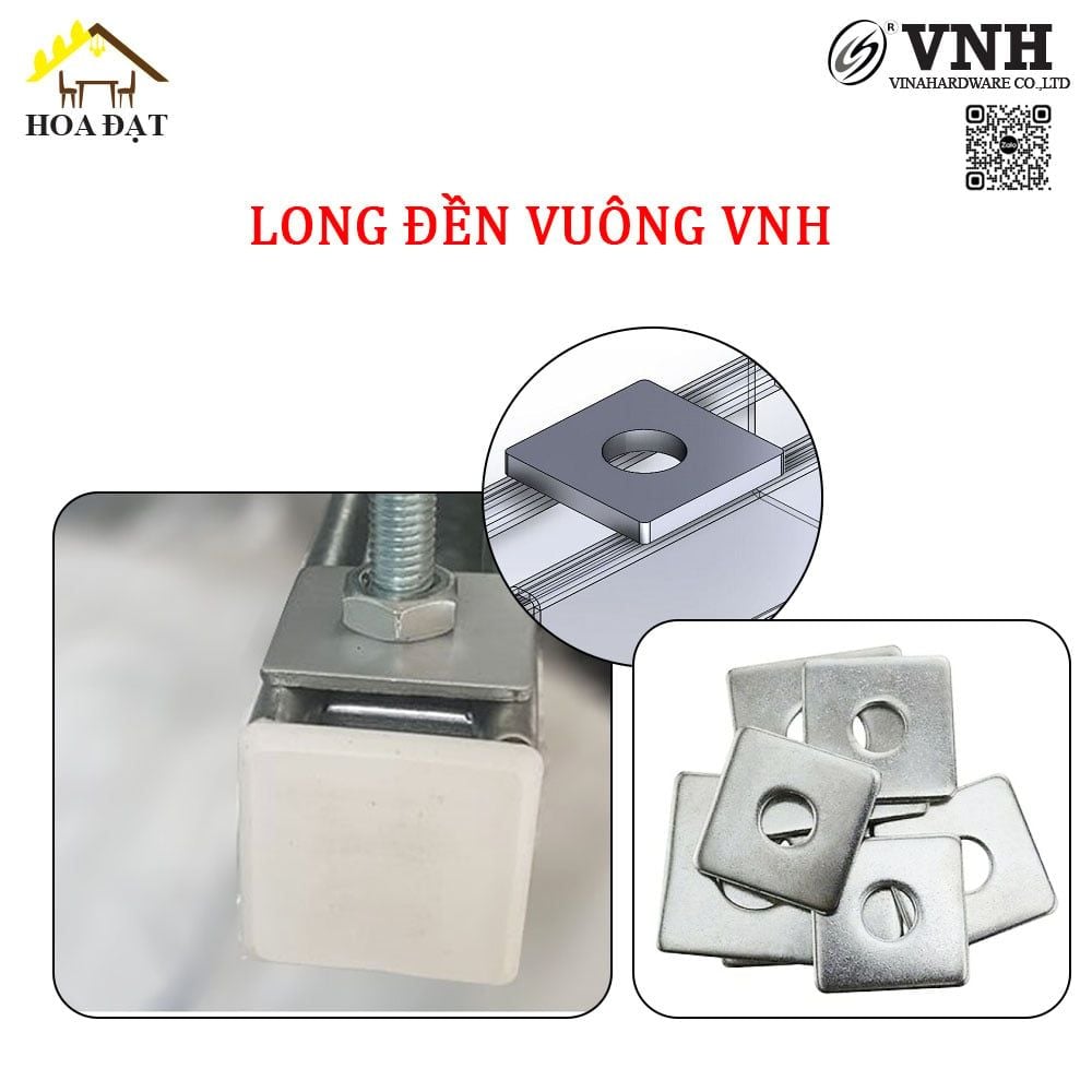 Pat ( Bas) sắt Vinahardware (17,5x17,5x2) ren M6-VNH29236495