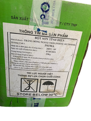 Bột sơn tĩnh điện trắng bóng ngoài trời TNP - P0190A - BS0190A-BS0190A