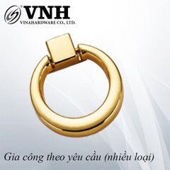 Tay nắm khoen Vinahardware phi 41mm, màu vàng - HD0041V