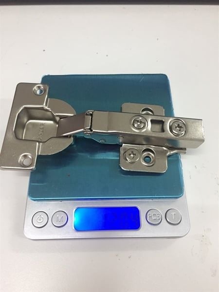 Bản lề Vinahardware cup 40 giảm chấn, đế cố định-H0048A