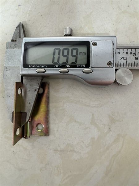 Bản lề lá sắt Vinahardware xi bảy màu H7649 - H7649