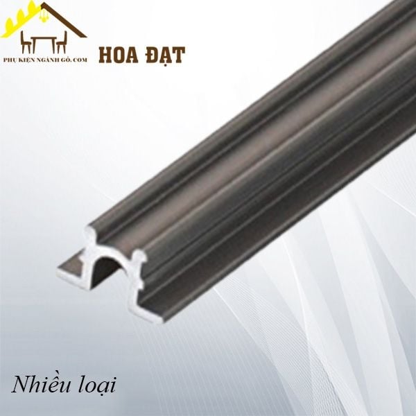 Thanh trượt nhôm cửa lùa rãnh đặt dưới - VNH00638