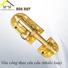 Chốt cửa tròn đồng thau-DC2133