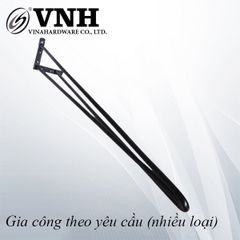 Chân bàn sắt ba nan, lap 10, bas góc - VNH28425