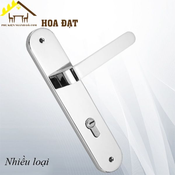 Khóa cửa nẹp crom bóng, ruột 2 đầu - KT35121-KT35121