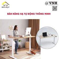 Khung bàn làm việc đứng điều chỉnh tự động Vinahardware, độ cao 2 tầng - VNH101122