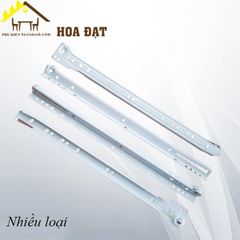Ray trượt đơn Vinahardware màu trắng-DS300W6