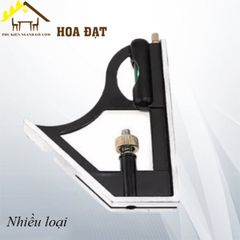 Thước vuông góc di chuyển Vinahardware ke góc vuông 45 -90 độ, dài 350mm - VNH4590B