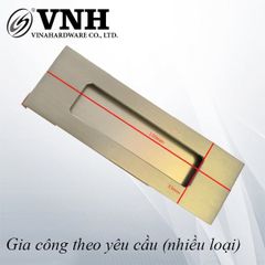 Tay nắm âm, xi nikel Vinahardware - HD10033NK