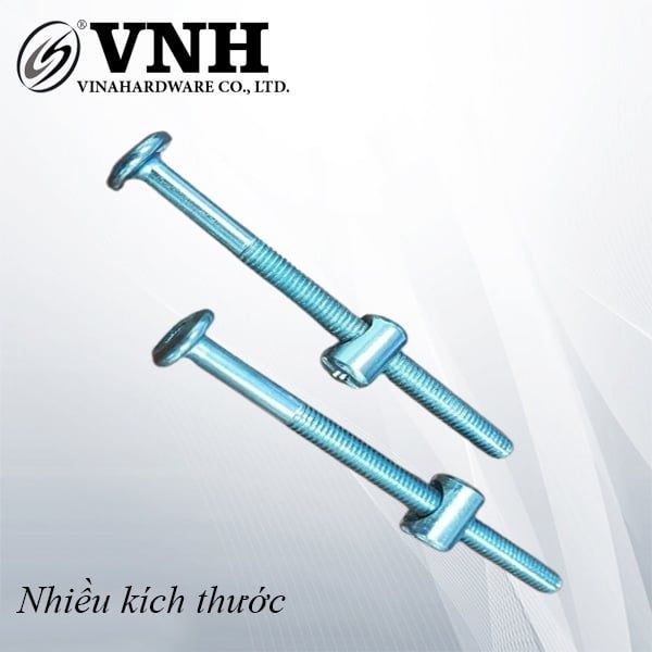 Bộ ốc liên kết Vinahardware (Tán ngang HDSB302 + Bulong lục giác chìm)-VNH615690ZN