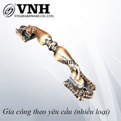 Tay nắm cổng Vinahardware màu nâu-HD0187D128