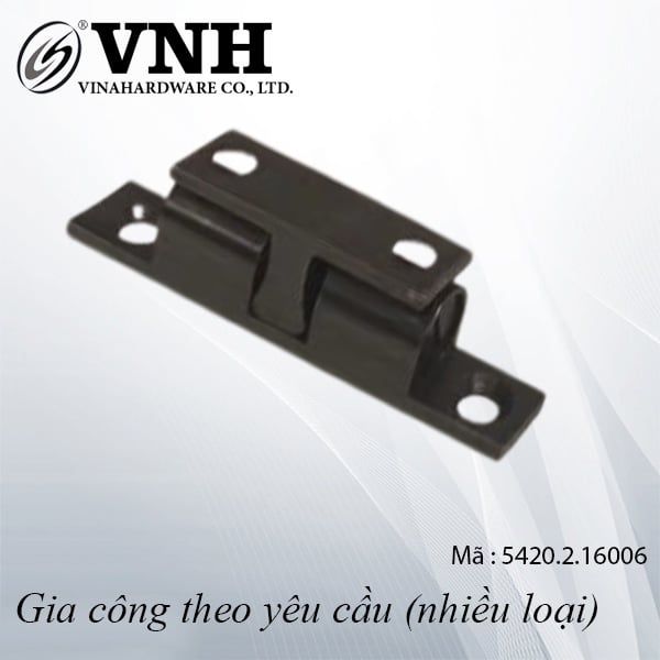 Chốt bi cửa màu đen Vinahardware - CB100Y4B