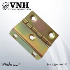 Bản lề U 5 lỗ, xi trắng - HHL41UZ