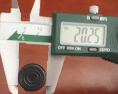 Chỉnh chân bàn Vinahardware phi 18x7mm, bulong 1/4x15mm - VNH1871415TA