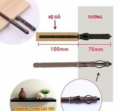 Pat ( bas) âm đỡ kệ Vinahardware phi 10x100mm VNH USS903Z100-USS903Z100