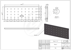 Bộ bàn giáo viên, sơn xám - VNH110400X