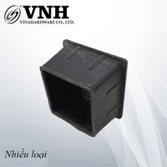Nút nhựa chân bàn Vinahardware, chụp trong, màu đen - NNBT2525