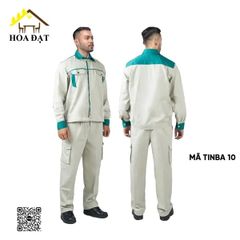 Bộ quần áo bảo hộ kaki  Vinahardware