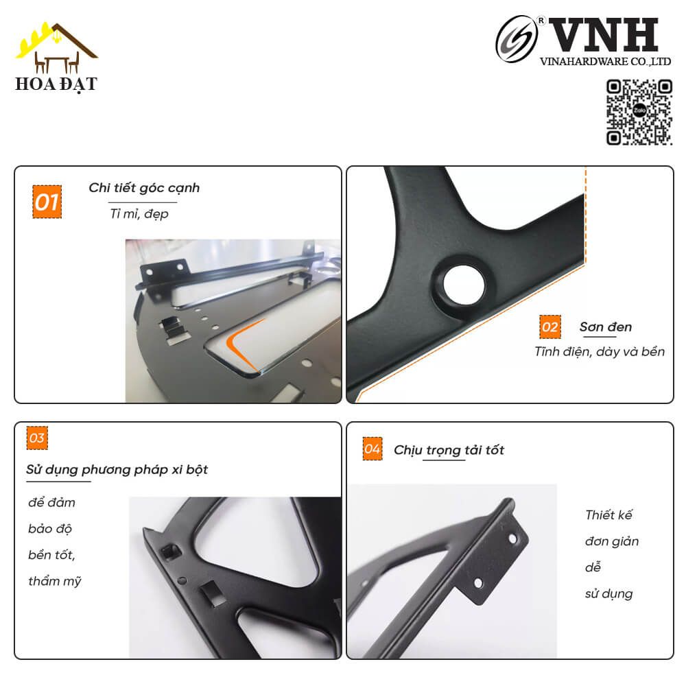 Bản lề tủ giày (kệ giày) Vinahardware thông minh 3 tầng sắt sơn tĩnh điện VNH286100