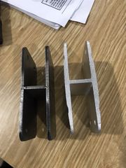 Pat ( Bas) ngang 100mm Vinahardware, rộng 62mm, khe hở 21.5mm, dày 3li, sắt xi trắng kẽm VNH2923450-VNH2923450