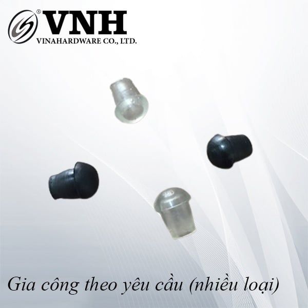 Nút nhựa bịt lỗ Vinahardware phi 7x11mm-WC7B