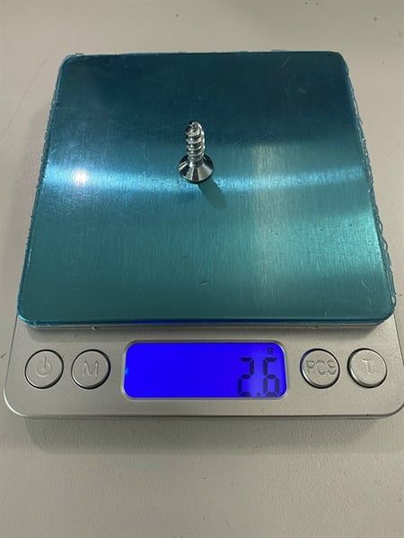 Vít đầu bằng răng nhuyễn Vinahardware loại M6, màu trắng-ZS625SN