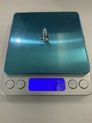 Vít đầu bằng răng nhuyễn Vinahardware loại M6, màu trắng-ZS625SN