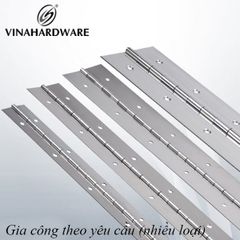 Bản lề lá piano Vinahardware bản 37mm, inox 201-VNH37250