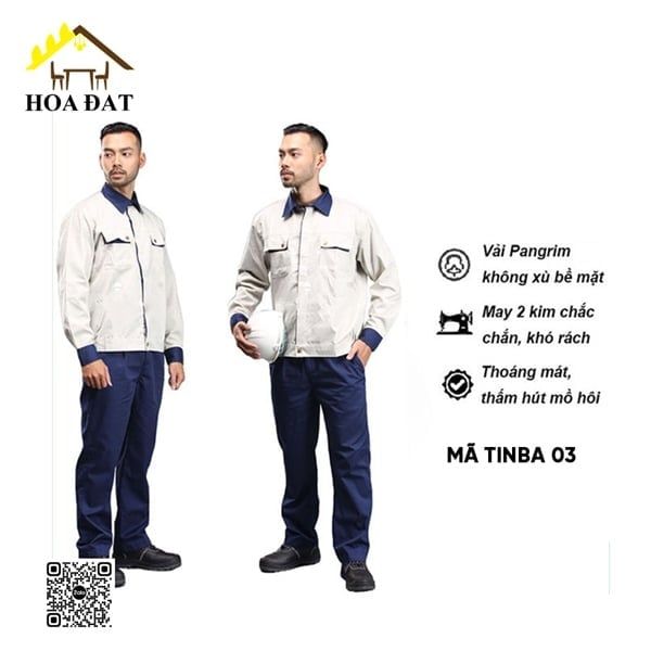 Bộ quần áo bảo hộ kaki  Vinahardware