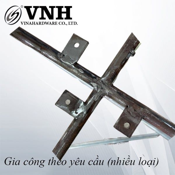 Pat ( Bas) sắt Vinahardware kích thước 20x20x2mm, hàng phôi - VNH20200