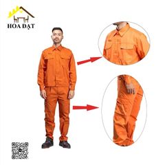 Bộ quần áo bảo hộ kaki  Vinahardware