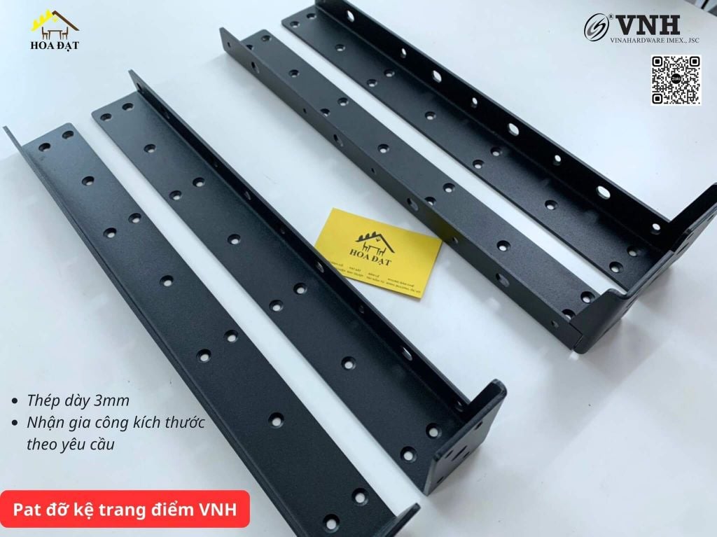 Pat (Bas) sắt bàn trang điểm Vinahardware, sơn đen mờ - VNH4501013