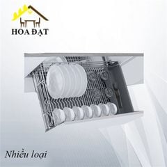 Giá bát di động đa năng âm tủ Vinahardware, nan oval - VNH764490165