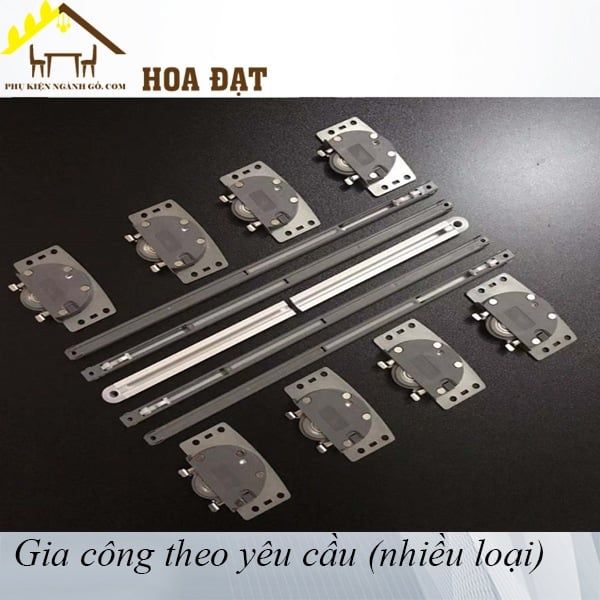 Phụ kiện cho ray lùa giảm chấn ray âm VNH - VNH20003